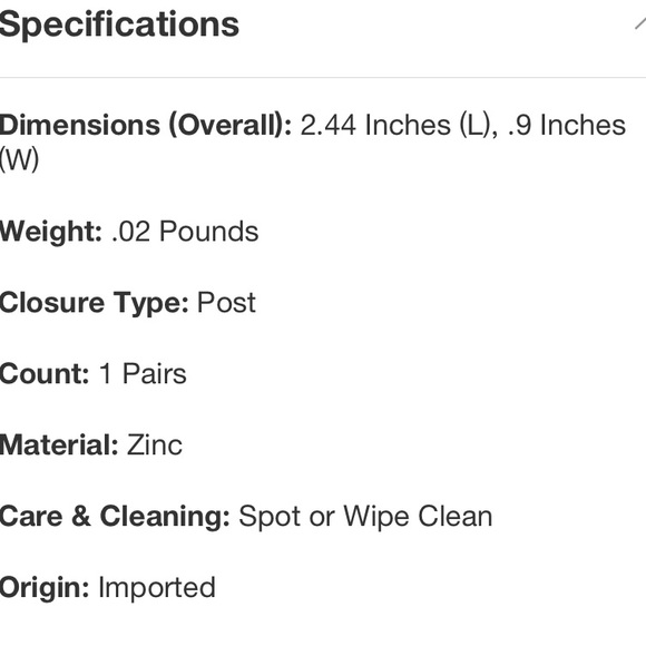 SUGARFIX BaubleBar Feeling Frosty
Earrings - Snowflake Winter Christmas Gold NWT - Picture 4 of 6